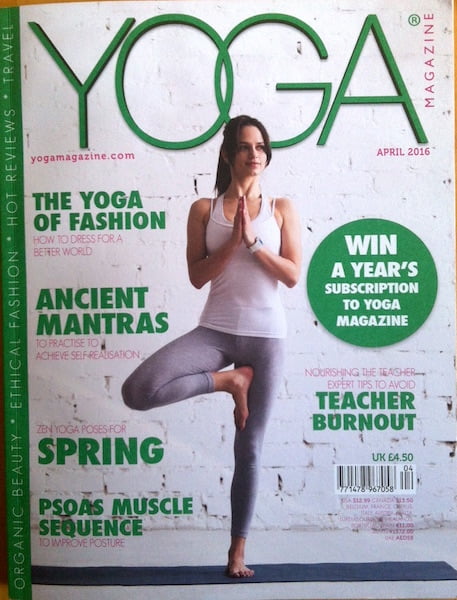 Zen Yoga for the spring in Yoga Magazine