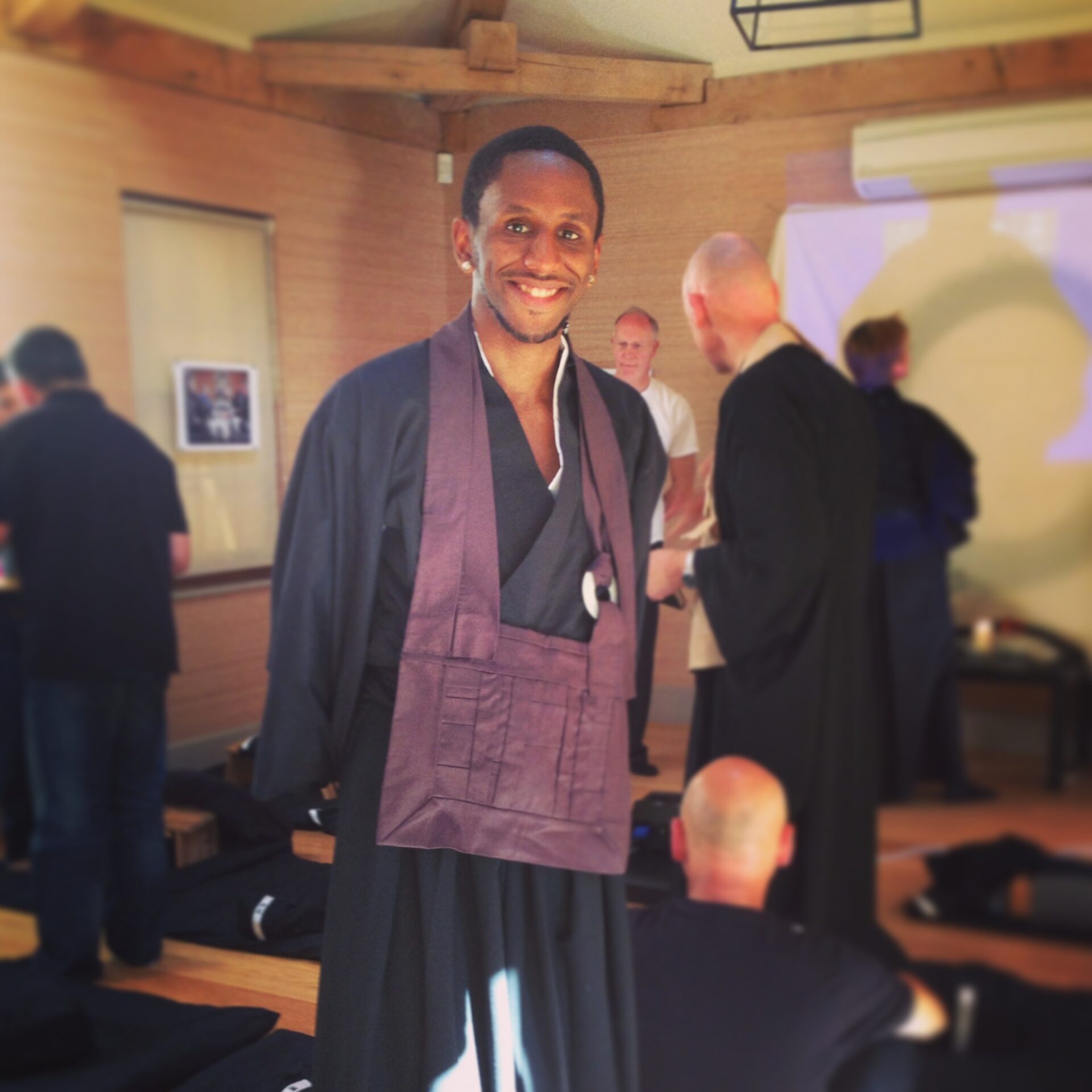 Zenways Meditation practice at the dojo